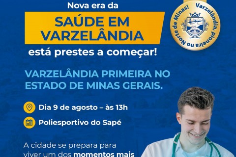 Varzelândia será a primeira cidade de Minas Gerais a oferecer Telemedicina 24h para toda a população