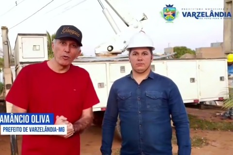 Investimento em iluminação moderna e eficiente: Prefeitura de Varzelândia lança programa de substituição de luminárias