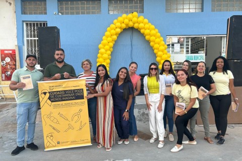 Câmara de Nova Porteirinha realiza Blitz do Julho Amarelo com foco na prevenção às Hepatites Virais